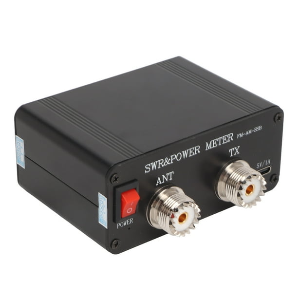 Meter Cw SWR Meter, Digital Display Standing Wave Meter AM CW SSB Short Wave For ...