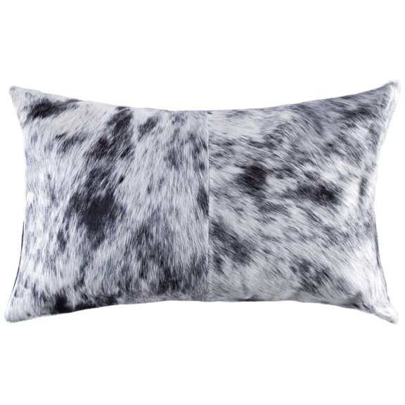 12" X 20" X 5" Brindle Cowhide Pillow
