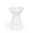 thumbnail image 2 of Beaumont Lane Modern White Metal End Table, 2 of 8