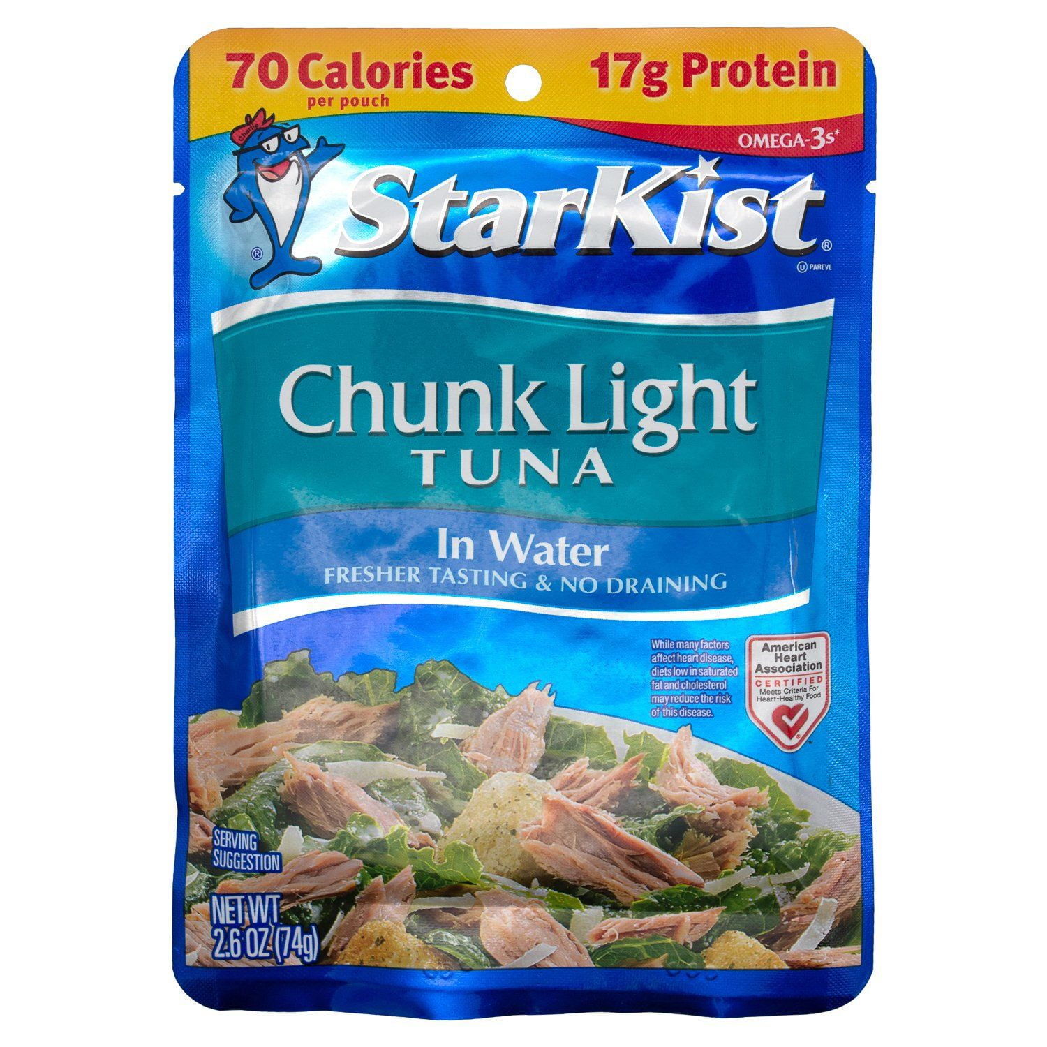 (24 pack) StarKist Tuna Creations, Hickory Smoked, 17g Protein, 2.6 Ounce Pouch