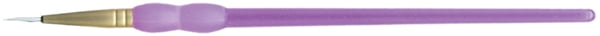 Crafter's Choice White Taklon Liner Brush-Size 20/0