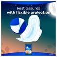thumbnail image 4 of Always Ultra Thin Overnight Pads with Wings Unscented, Size 4, 104 Count total, 4 of 4