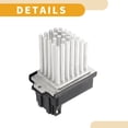 thumbnail image 6 of Unique Bargains HVAC Blower Motor Resistor No.4B0820521 Heater Blower Resistor for Audi A6 1998-2005 Metal ABS Black,Silver Tone, 6 of 6