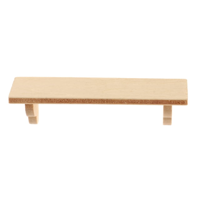 Estante de pared Colgante Sunnimix Conjunto de Juego de roles Para pequeños Mini estante de pared Dollhouse