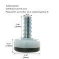 thumbnail image 2 of Unique Bargains Leveling Feet M10 x 25 x 30mm Adjustable Pad for Chair Industrial Machine Chair Leg 16pcs, 2 of 7