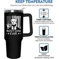 thumbnail image 3 of Fathers Day Gift For Dad - Birthday Gifts For Dad From Daughter, Son, Kids - Husband Gifts - Unique Birthday Present Ideas For Father, Husband, New Dad, Bonus Dad From Daughter, Son - 40 Oz Tumbler, 3 of 5
