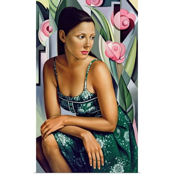 Great BIG Canvas | Rolled Catherine Abel Poster Print entitled Belle du Jour