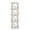 White-4tier, variant on 4 Tier 360° Rotating Bookshelf Tower, Tall Spinning Bookcase with 20 Compartments, Space Saving Round Display Shelf, Freestanding Corner Storage Organizer for Bedroom, Living Room & Home Office,White