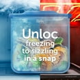 thumbnail image 3 of Ziploc Endurables Pouch, Large Reusable Silicone Food Storage Bag, 64 fl oz, 3 of 20