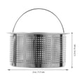 thumbnail image 2 of IDEANATEGRATE 2Ud Colador Para Fregadero De Cocina Y En Inoxidable Práctico Para Evitar Obstrucciones, 2 of 6