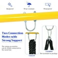 thumbnail image 5 of Gymax 40'' Flying Saucer Tree Swing Extra Large Heavy Duty A-Frame Steel Swing Stand, 5 of 10