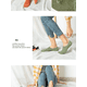 thumbnail image 3 of Calcetines cortos finos de silicona para mujer, medias antideslizantes, poco profundas, transpirables, Color caramelo, calcetines invisibles de algodón, verano 2021, 3 of 5