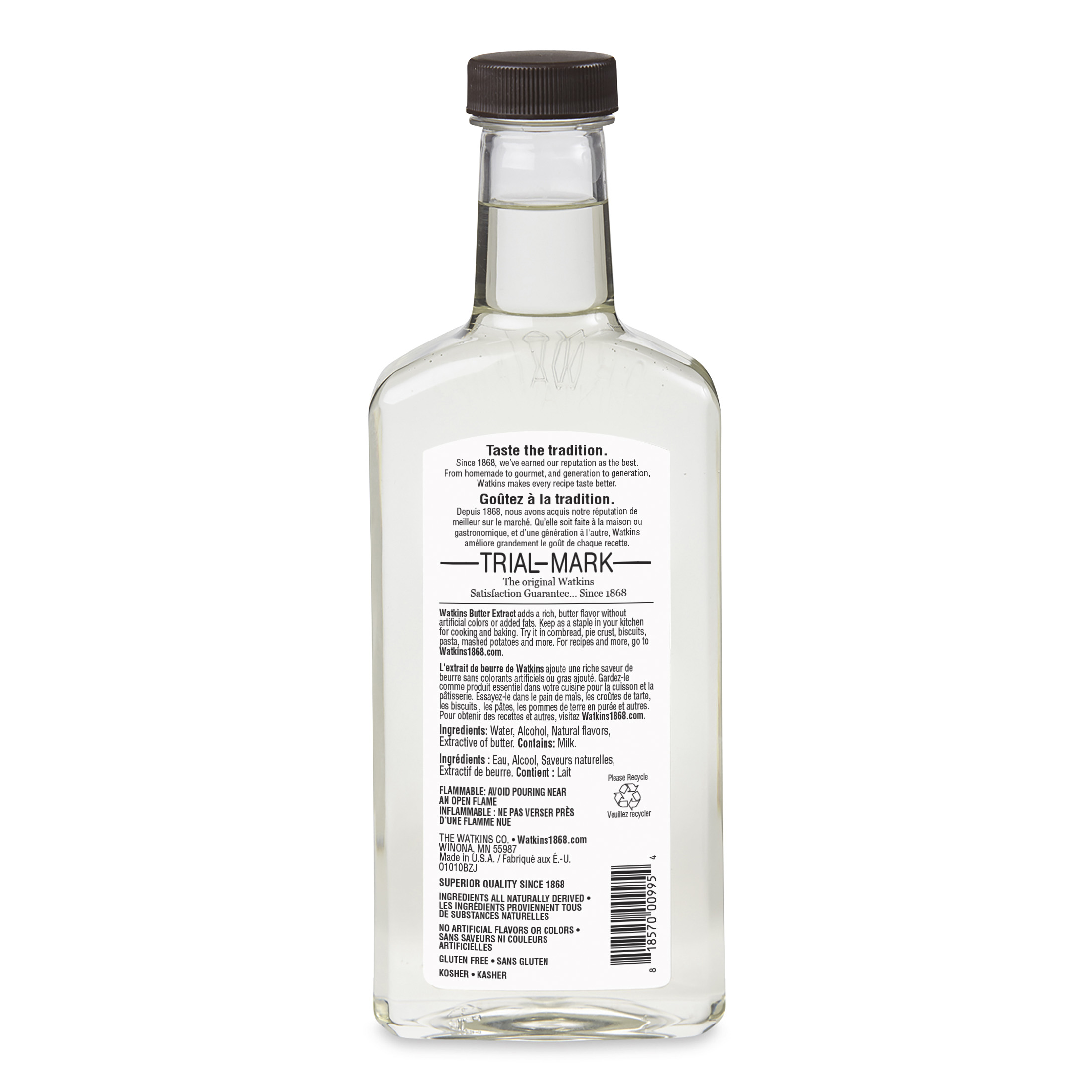 Watkins Butter Extract with Other Natural Flavors, 11 oz