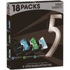 5 Gum Sugar-Free Gum, Variety Box, 18 Ct
