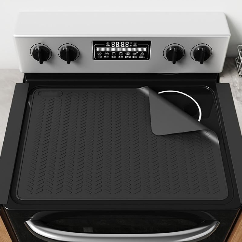 Foldable Silicone Mat for Kitchen Counter Organization Electric Stove Top Cover