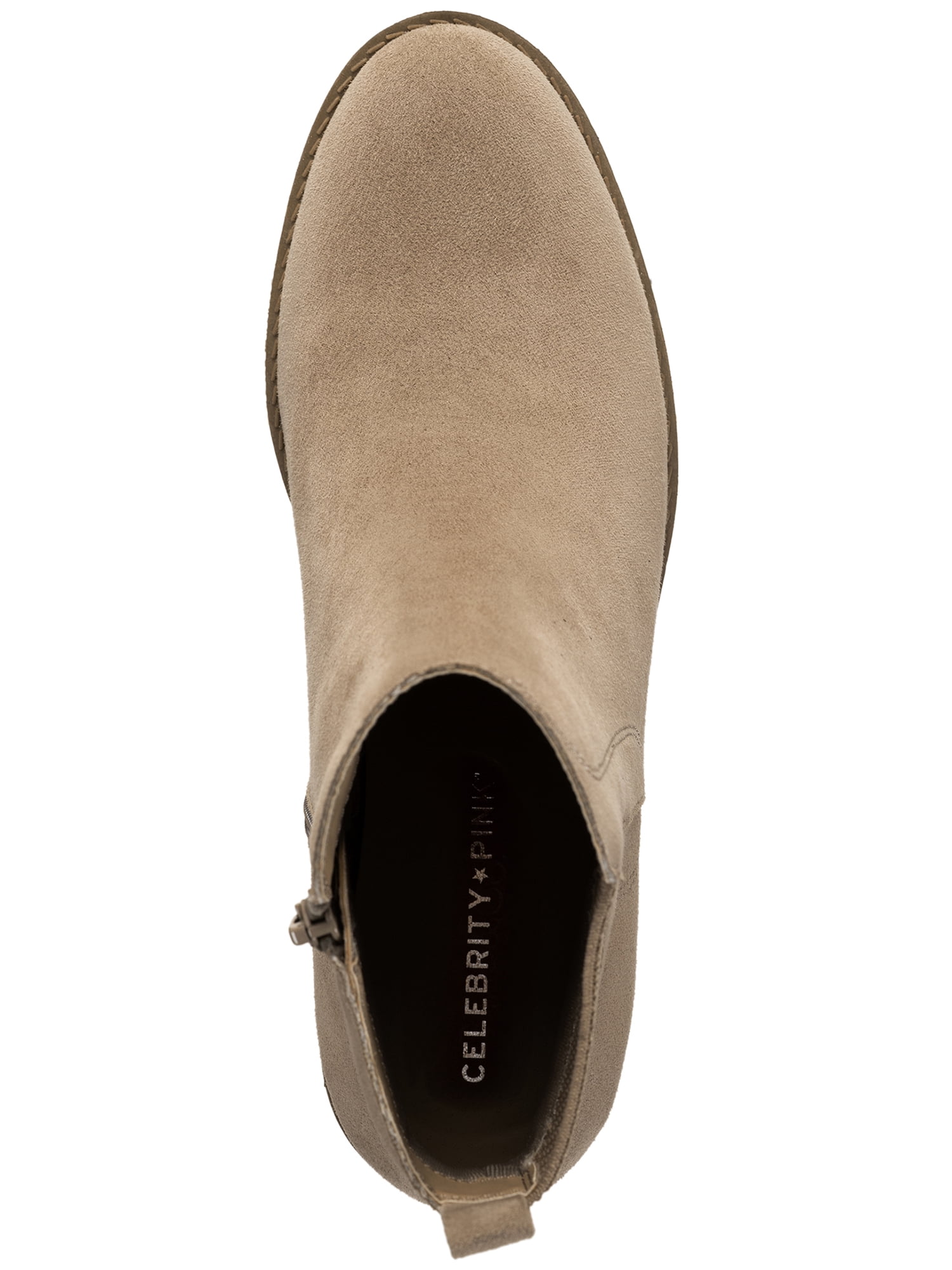 Celebrity Pink's Womens Grasia Lug Bootie