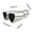 Silver, variant on COM1950s Exhaust Tip Dual Exit, Heart Shaped Car Exhaust Pipe Tips, Stainless Steel Bolt on Exhaust Accessory for Truck Suv Sedan