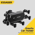 thumbnail image 1 of ESSAGER Soporte para teléfono Gravity Air Vent Clip Antideslizante para iPhone Smartphone Hugtrwg Nuevos Originales, 1 of 9