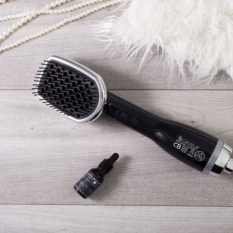 Royale 3 in 1 Drying Brush, Styler, & Detangler (Black  display picture 2