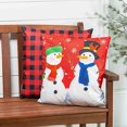 thumbnail image 5 of Evergreen Interchangeable Pillow Cover Set of 4, Let It Snow, 5 of 7