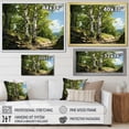thumbnail image 4 of Designart "Birch Tree Forest Nature's Essence I" Landscapes Framed Wall Art Decor - Country Green Tree Bedroom Framed Canvas Wall Art, 4 of 6