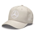 thumbnail image 3 of Mercedes AMG F1 Driver Lewis Hamilton Unisex Neon Yellow/Neon Pink/Black/White/Purple/Natural/Apple Red Hat, 3 of 31