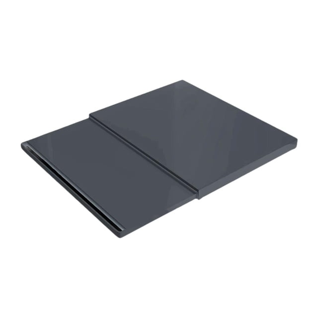 Bandeja para cafetera, deslizador móvil para encimeras, ideal para electrodomésticos de cocina, cafeteras, tostadoras y licuadoras. Negro