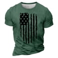 thumbnail image 1 of Birdeem Chemises pour Hommes Hommes Imprimé Manches Courtes Col Rond T-Shirt Décontracté Mode Manches Courtes, 1 of 9