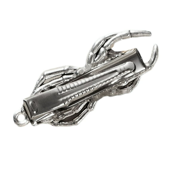 FENOHREFE Unique Skull Hair Clip Creative and Eye Catching Hairpin Cosplay Halloween Accessory