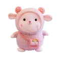 thumbnail image 1 of Mochila de peluche para dormir con forma de muñeca de cordero para niños, 1 of 4