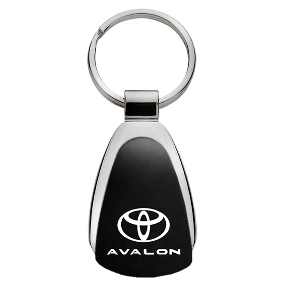 Toyota Avalon Keychain & Keyring - Black Teardrop
