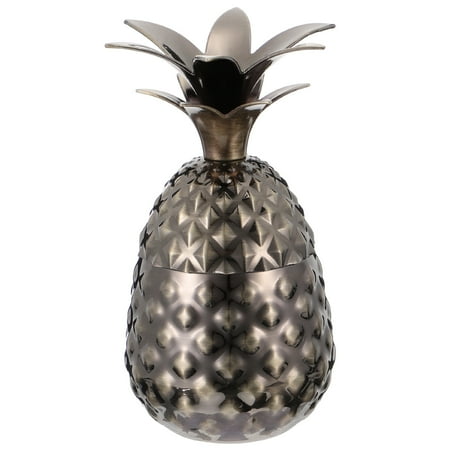 

1Pc Pineapple Shaped Stainless Steel Drinking Cup Creative Cocktail Cup (Coffee)
