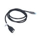 thumbnail image 3 of M Buder Cable Adaptador USB 4 Pines para Coche Nissan 102 cm / 40.16 inches Negro, 3 of 9