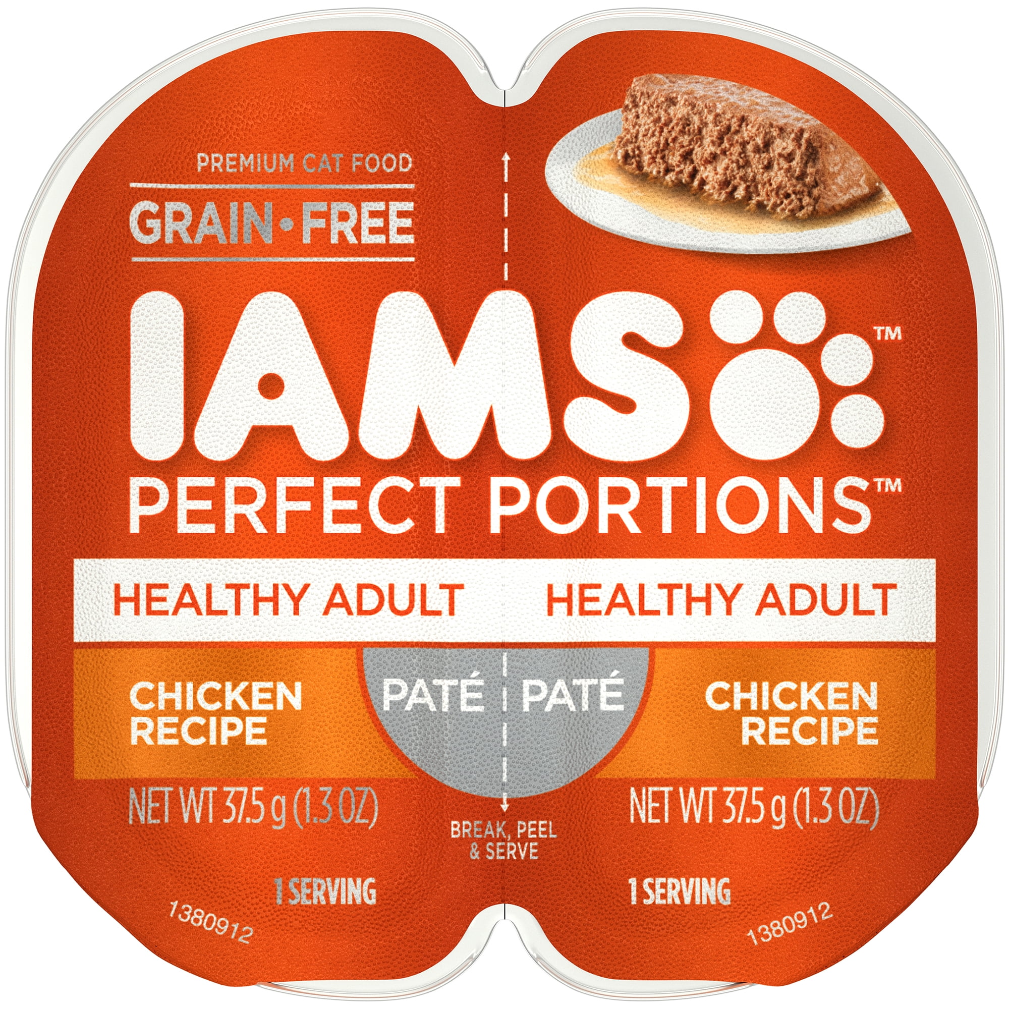 iams cat food perfect portions