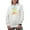 White, variant on Birthday Boy Level 7 Unlocked, 7th Bday of a Video Gamer, White Hooded Sweatshirt or Hoodie, Small