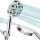 thumbnail image 1 of Regaderas para Baño Alta Presion, 10 Modos 5.1" Cabezal de Ducha de Mano con Manguera de 1,5m Shower Head (Boquilla Antiobstrucción/Ajustable con Soporte) para Baño Hotel, 1 of 8