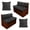 Black Gray Leopard Print, variant on SCRAWLGOD 6 Piece RV Dinette Cushion Covers Soft Stretch Camper Seat Slipcover Replacement for RV Interior Decor, 2 Pillowcase, 2 Backrest, 2 Bench Covers, Dog Paw Boho Mandala Flower