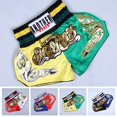 thumbnail image 5 of Anotherboxer Unisex Muay Thai Boxing Shorts mma Kickboxing Fighting Breathable Green+Yellow, 5 of 8
