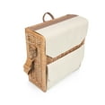 thumbnail image 2 of Picnic Time Corsica Grande Wine & Cheese Basket Backpack, Beige Canvas, 2 of 5