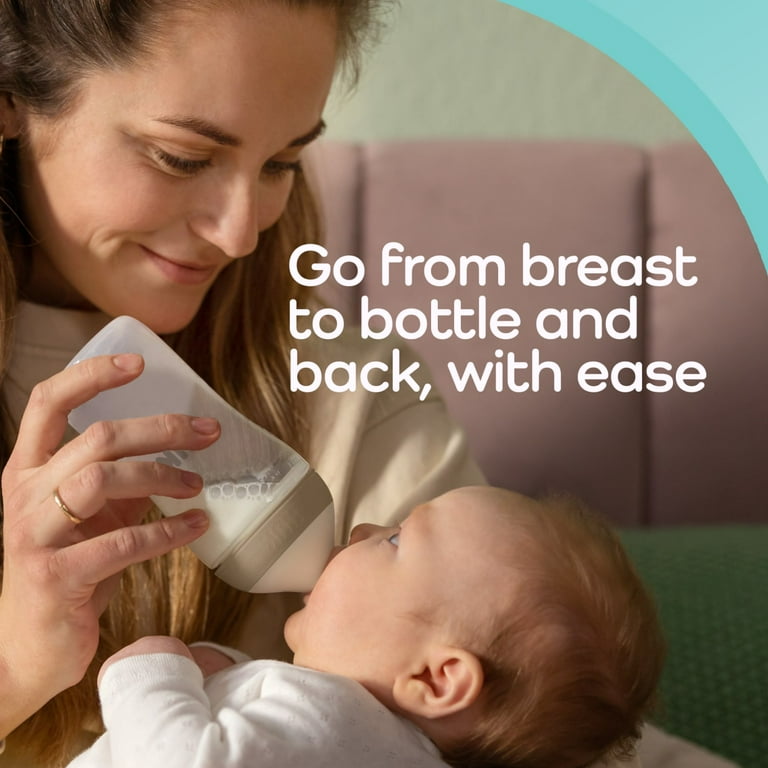 NUK Perfect Match Slow Flow Bottle, 5 oz, 3 Pack, Neutral