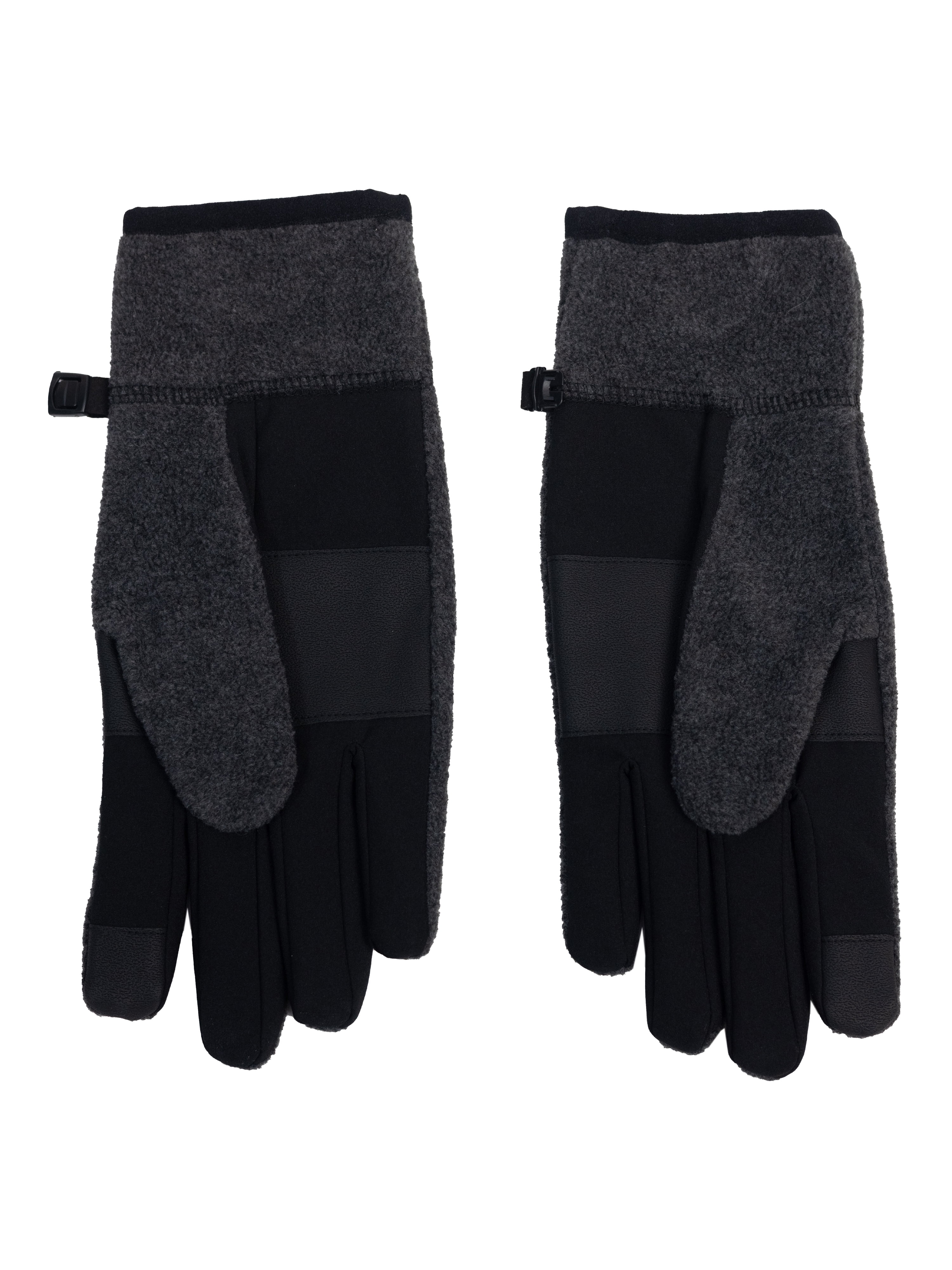 Ozark Trail Mens Fleece Gloves, Black - Walmart.com