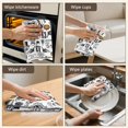 thumbnail image 6 of 2 Pcs Funny Kitchen Towels,Halloween Pattern Microfiber Dish Towels,Kitchen Tea Towels,Kitchen Towel Set (18" X 26"), 6 of 7