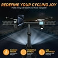 thumbnail image 6 of 2000W Electric Bike Foldable for Adults, 40MPH Folding Ebike, 52V 25Ah Adult Electric Bicycles, 80 Mlies Long Range E Mountain Bike, UL2849 Certified (Black), 6 of 11