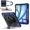 Navy Blue, variant on Case for iPad Air 13 Inch M3/M2 2025/2024 with Rotating Stand Pencil Holder Hand/Shoulder Strap, Heavy Duty Shockproof Protective Cover