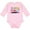 AD-Pink, variant on I Love You Daddy with Flowers Girls Long Sleeve Baby Bodysuit