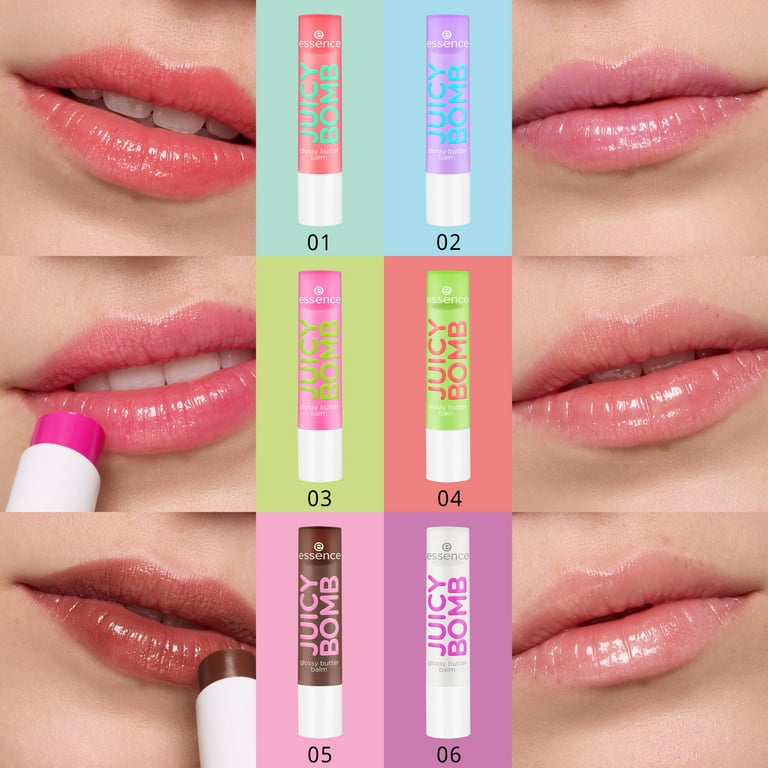 essence Juicy Bomb Glossy Butter Balm, 01 One In A Melon - Walmart.com