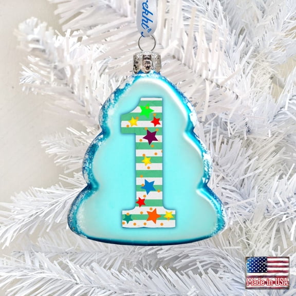 Designocracy 1 Mini Mercury Glass Ornament by G. DeBrekht
