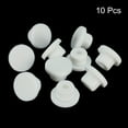 thumbnail image 2 of Uxcell Silicone Rubber Hole Plug White Stopper for 14-15mm Hole 10 Pack, 2 of 5