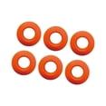 thumbnail image 4 of Anillos de goteo de goteo de kayak de 6 piezas anillos de goteo de eje de paleta universal práctico Naranja, 4 of 8
