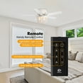 thumbnail image 5 of Parrot Uncle 48" Bohemia Reversible Ceiling Fan with Remote and Light Kit, Double-Sided Blades, 5 of 11